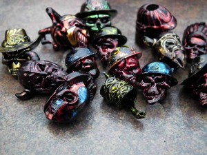 PARACORD SKULL BEADS