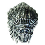 Chief Single Antique Silver Small 3