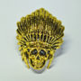 chief paracord bead antique Gold